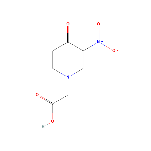2-(3-nitro-4-oxopyridin-1-yl)acetic acid (CAS: 56187-56-5) - Related Chemical Product
