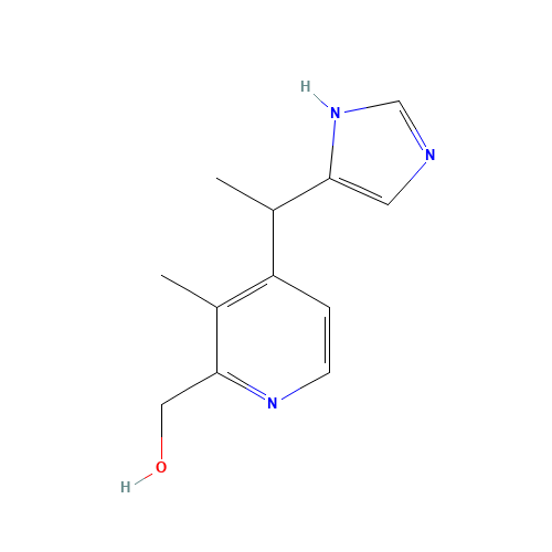 [4-[1-(1H-imidazol-5-yl)ethyl]-3-methylpyridin-2-yl]methanol (CAS: 1239649-42-3) - Related Chemical Product