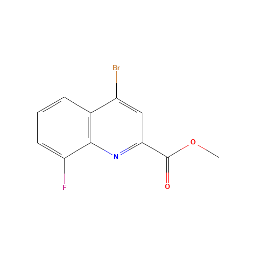 methyl 4-bromo-8-fluoroquinoline-2-carboxylate (CAS: 1314141-67-7) - Related Chemical Product