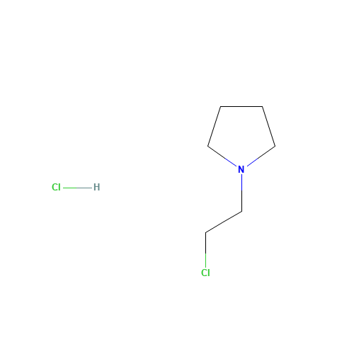1-(2-chloroethyl)pyrrolidine;hydrochloride (CAS: 7050-67-1) - Related Chemical Product
