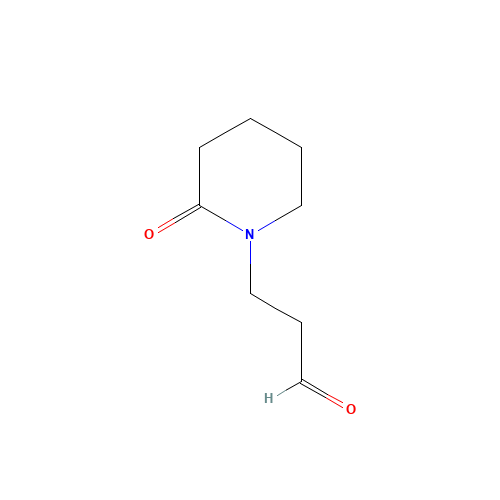 3-(2-oxopiperidin-1-yl)propanal (CAS: 138196-45-9) - Related Chemical Product