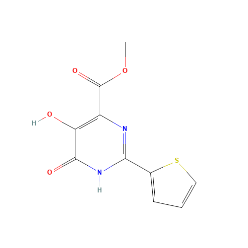 methyl 5-hydroxy-4-oxo-2-thiophen-2-yl-1H-pyrimidine-6-carboxylate (CAS: 391680-92-5) - Related Chemical Product