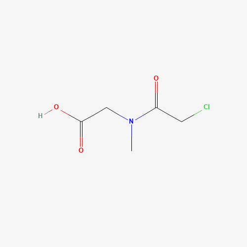 2-[(2-chloroacetyl)-methylamino]acetic acid (CAS: 65332-01-6) - Chemical Structure and Molecular Formula 
