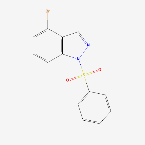 1-(benzenesulfonyl)-4-bromoindazole (CAS: 1001415-32-2) - Related Chemical Product