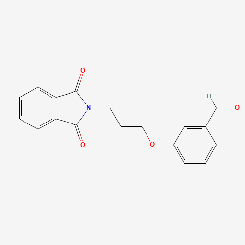 3-[3-(1,3-dioxoisoindol-2-yl)propoxy]benzaldehyde (CAS: 69383-92-2) - Related Chemical Product