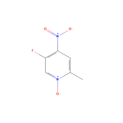 5-fluoro-2-methyl-4-nitro-1-oxidopyridin-1-ium (CAS: 113209-88-4) - Related Chemical Product