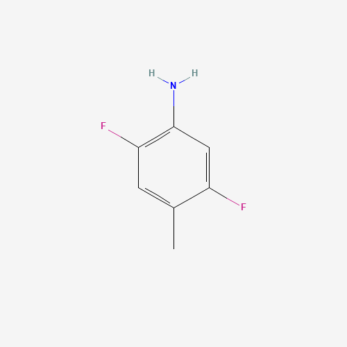 2,5-difluoro-4-methylaniline (CAS: 878285-14-4) - Chemical Structure and Molecular Formula 