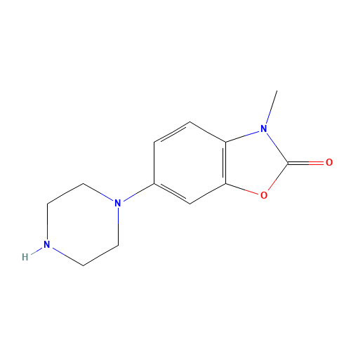 3-methyl-6-piperazin-1-yl-1,3-benzoxazol-2-one (CAS: 1017199-24-4) - Related Chemical Product