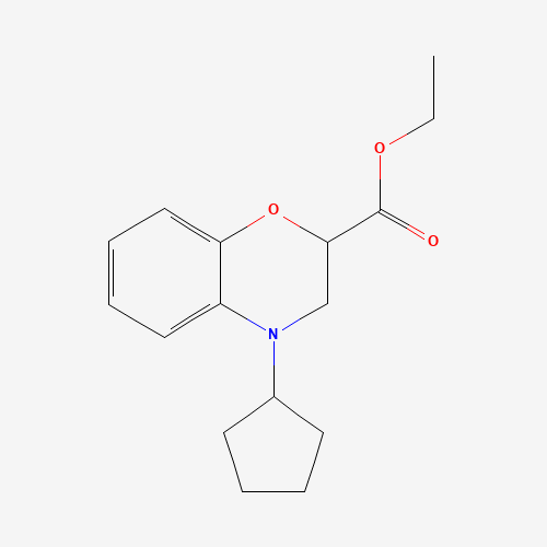 ethyl 4-cyclopentyl-2,3-dihydro-1,4-benzoxazine-2-carboxylate (CAS: 939410-94-3) - Related Chemical Product