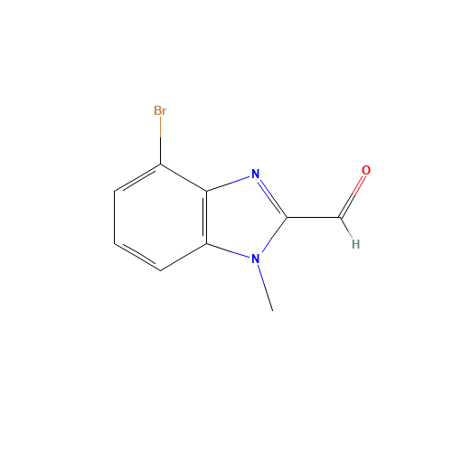 4-bromo-1-methylbenzimidazole-2-carbaldehyde (CAS: 958863-76-8) - Related Chemical Product