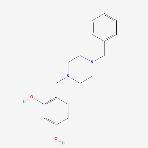 4-[(4-benzylpiperazin-1-yl)methyl]benzene-1,3-diol (CAS: 917201-60-6) - Related Chemical Product