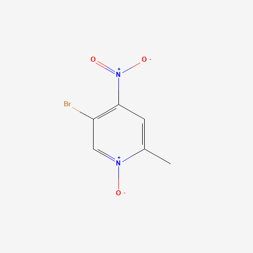 5-bromo-2-methyl-4-nitro-1-oxidopyridin-1-ium (CAS: 62516-08-9) - Related Chemical Product