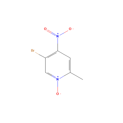 5-bromo-2-methyl-4-nitro-1-oxidopyridin-1-ium (CAS: 62516-08-9) - Related Chemical Product