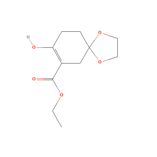 ethyl 8-hydroxy-1,4-dioxaspiro[4.5]dec-7-ene-7-carboxylate (CAS: 121210-56-8) - Related Chemical Product