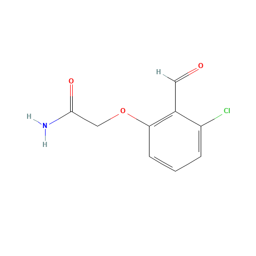2-(3-chloro-2-formylphenoxy)acetamide (CAS: 1000267-52-6) - Related Chemical Product