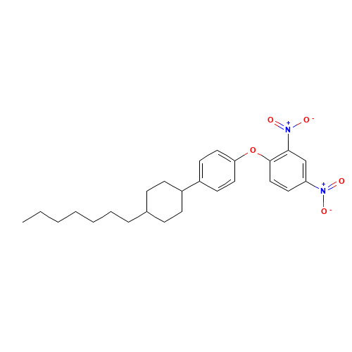 1-[4-(4-heptylcyclohexyl)phenoxy]-2,4-dinitrobenzene (CAS: 194939-20-3) - Related Chemical Product
