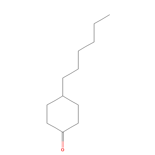 4-hexylcyclohexan-1-one (CAS: 5441-57-6) - Related Chemical Product
