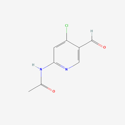 N-(4-chloro-5-formylpyridin-2-yl)acetamide (CAS: 1454913-83-7) - Related Chemical Product