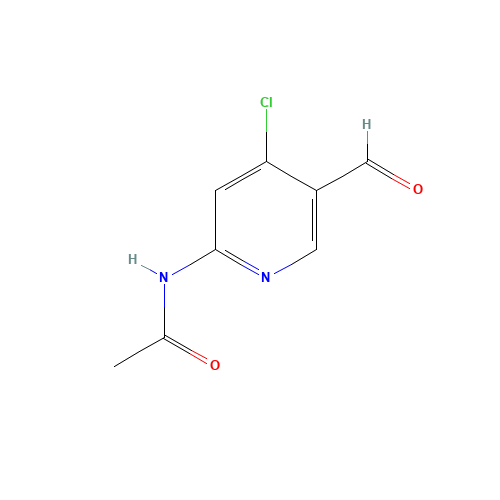 N-(4-chloro-5-formylpyridin-2-yl)acetamide (CAS: 1454913-83-7) - Related Chemical Product