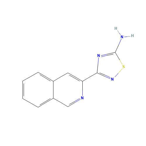 3-isoquinolin-3-yl-1,2,4-thiadiazol-5-amine (CAS: 1179360-50-9) - Related Chemical Product