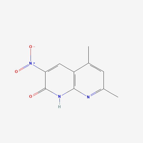 5,7-dimethyl-3-nitro-1H-1,8-naphthyridin-2-one (CAS: 51076-41-6) - Related Chemical Product