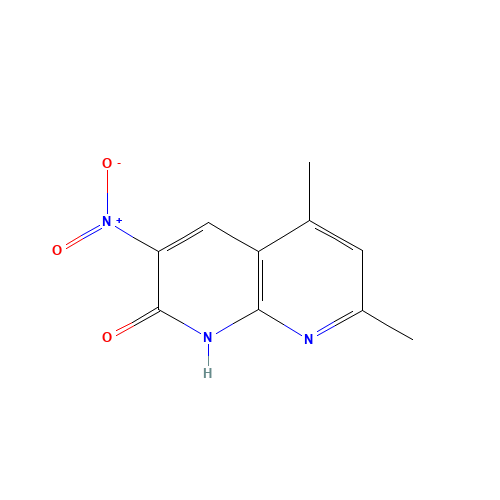 5,7-dimethyl-3-nitro-1H-1,8-naphthyridin-2-one (CAS: 51076-41-6) - Related Chemical Product