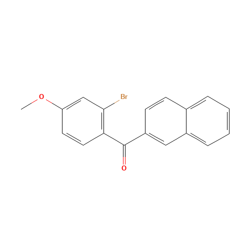 (2-bromo-4-methoxyphenyl)-naphthalen-2-ylmethanone (CAS: 244103-51-3) - Related Chemical Product