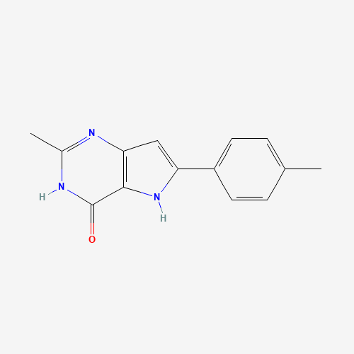 2-methyl-6-(4-methylphenyl)-1,5-dihydropyrrolo[3,2-d]pyrimidin-4-one (CAS: 237435-11-9) - Related Chemical Product