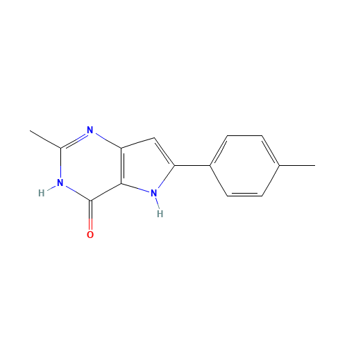 2-methyl-6-(4-methylphenyl)-1,5-dihydropyrrolo[3,2-d]pyrimidin-4-one (CAS: 237435-11-9) - Related Chemical Product