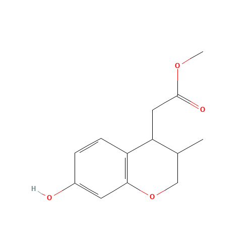 methyl 2-(7-hydroxy-3-methyl-3,4-dihydro-2H-chromen-4-yl)acetate (CAS: 950505-58-5) - Related Chemical Product