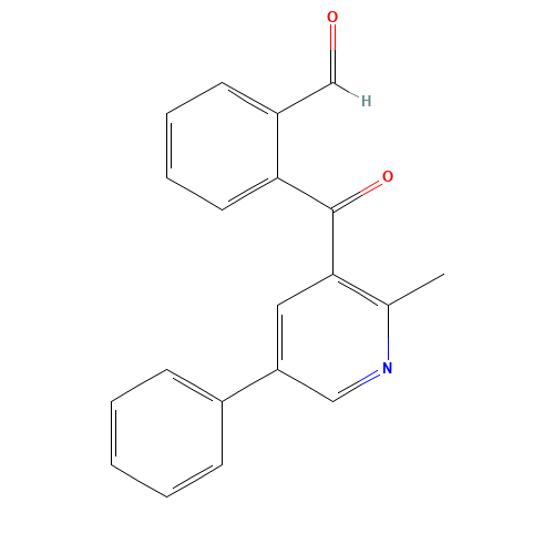 2-(2-methyl-5-phenylpyridine-3-carbonyl)benzaldehyde (CAS: 917882-53-2) - Related Chemical Product