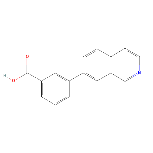 3-isoquinolin-7-ylbenzoic acid (CAS: 882671-05-8) - Related Chemical Product