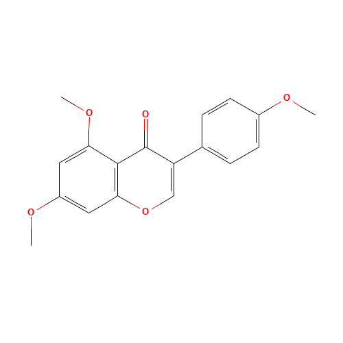 5,7-dimethoxy-3-(4-methoxyphenyl)chromen-4-one (CAS: 1162-82-9) - Related Chemical Product