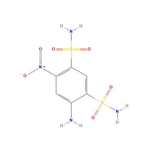 4-amino-6-nitrobenzene-1,3-disulfonamide (CAS: 1025-74-7) - Related Chemical Product