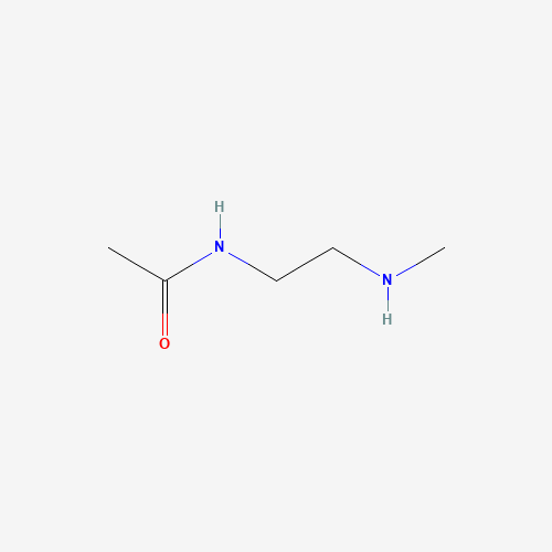 N-[2-(methylamino)ethyl]acetamide (CAS: 4814-81-7) - Chemical Structure and Molecular Formula 