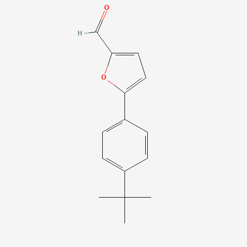 5-(4-tert-butylphenyl)furan-2-carbaldehyde (CAS: 343604-13-7) - Related Chemical Product