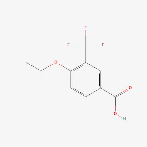 4-propan-2-yloxy-3-(trifluoromethyl)benzoic acid (CAS: 213598-16-4) - Related Chemical Product
