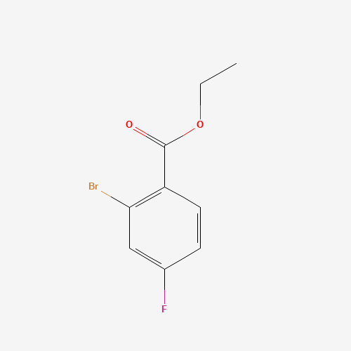 ethyl 2-bromo-4-fluorobenzoate (CAS: 651341-68-3) - Chemical Structure and Molecular Formula 