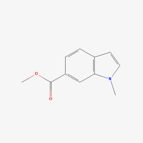 methyl 1-methylindole-6-carboxylate (CAS: 1204-32-6) - Chemical Structure and Molecular Formula 