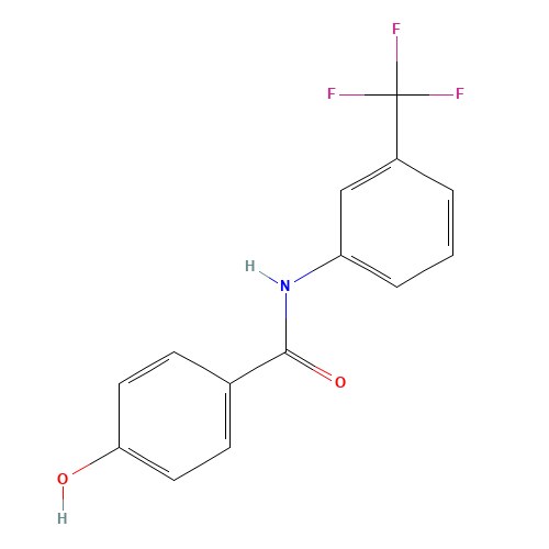 4-hydroxy-N-[3-(trifluoromethyl)phenyl]benzamide (CAS: 221297-54-7) - Related Chemical Product