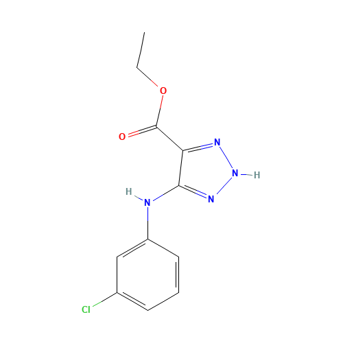 ethyl 5-(3-chloroanilino)-2H-triazole-4-carboxylate (CAS: 28924-61-0) - Related Chemical Product