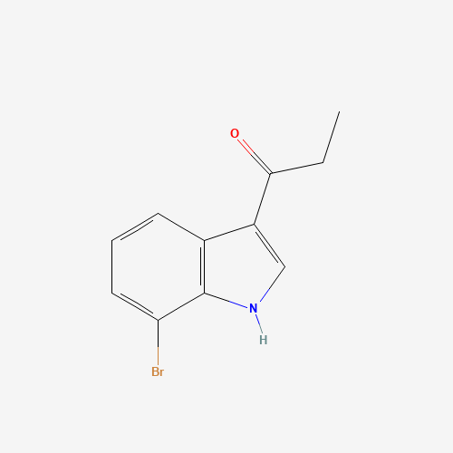1-(7-bromo-1H-indol-3-yl)propan-1-one (CAS: 179473-61-1) - Related Chemical Product