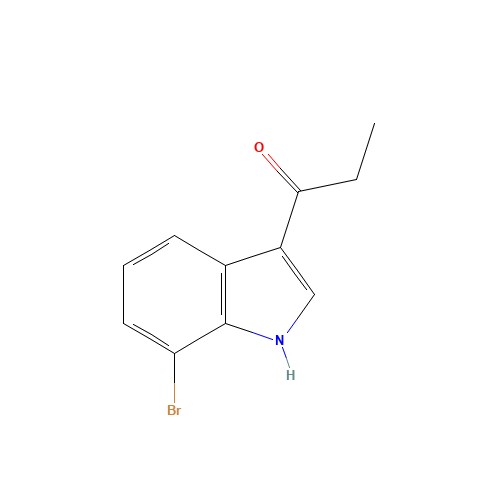 1-(7-bromo-1H-indol-3-yl)propan-1-one (CAS: 179473-61-1) - Related Chemical Product