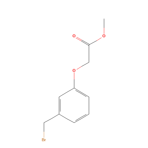 methyl 2-[3-(bromomethyl)phenoxy]acetate (CAS: 136645-26-6) - Related Chemical Product