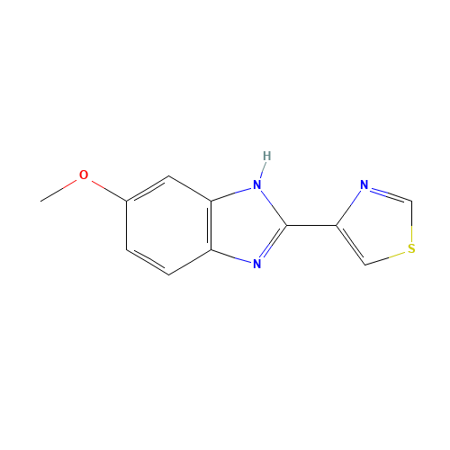 4-(6-methoxy-1H-benzimidazol-2-yl)-1,3-thiazole (CAS: 1614-04-6) - Related Chemical Product