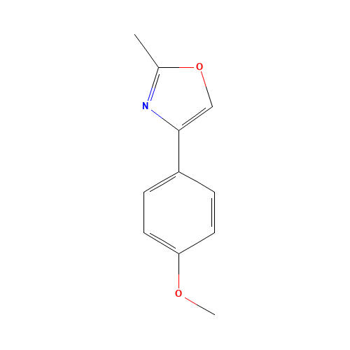 4-(4-methoxyphenyl)-2-methyl-1,3-oxazole (CAS: 79965-74-5) - Related Chemical Product