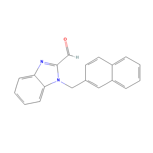 1-(naphthalen-2-ylmethyl)benzimidazole-2-carbaldehyde (CAS: 537010-29-0) - Related Chemical Product