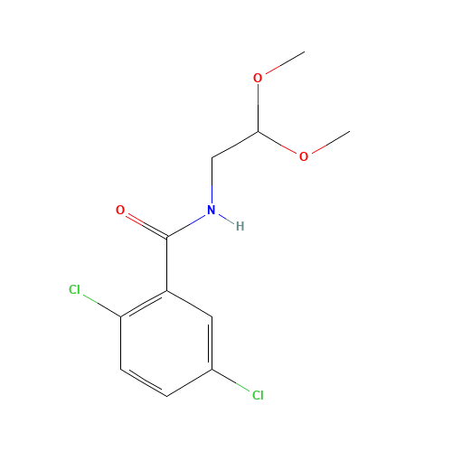 2,5-dichloro-N-(2,2-dimethoxyethyl)benzamide (CAS: 477772-63-7) - Related Chemical Product
