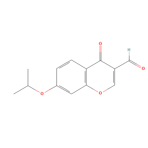 4-oxo-7-propan-2-yloxychromene-3-carbaldehyde (CAS: 841277-56-3) - Related Chemical Product