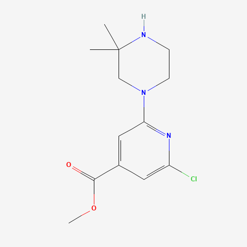 methyl 2-chloro-6-(3,3-dimethylpiperazin-1-yl)pyridine-4-carboxylate (CAS: 1201675-07-1) - Related Chemical Product